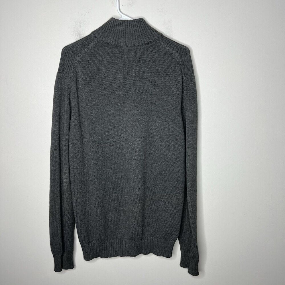 Rodd &‎ Gunn Sweater Mens Small Gray Cotton Knit Quarter Zip Pullover Casual - Picture 8 of 15